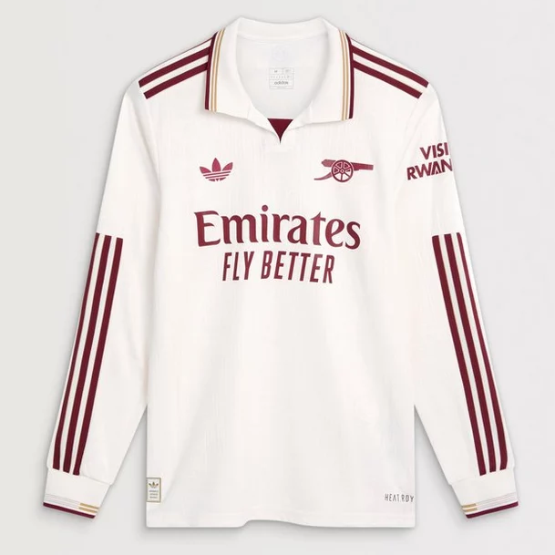 2025-26 Arsenal Third Long Sleeve Soccer Jersey Shirt Player Version