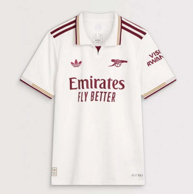 2025-26 Arsenal Third Soccer Jersey Shirt Player Version