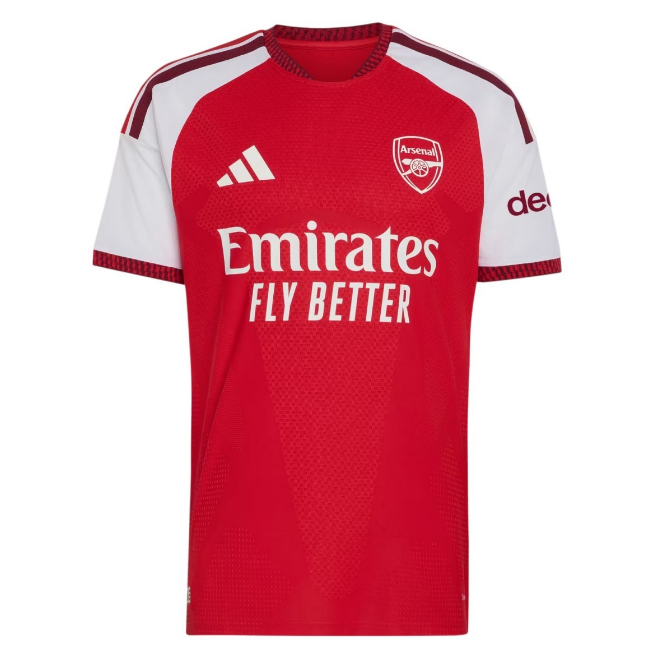 2026-27 Arsenal Home Soccer Jersey Shirt Authentic Version
