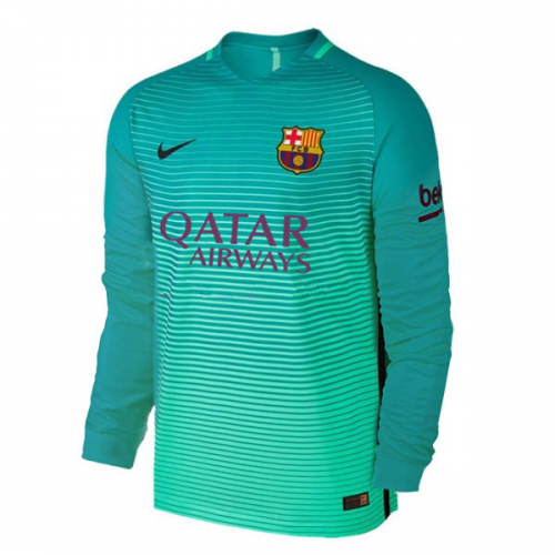 2016-17 Barcelona LS Third Soccer Jersey