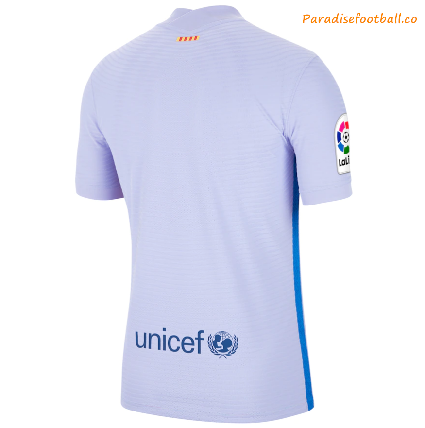 2021-22 Barcelona Away Soccer Jersey Shirt Player Version - Click Image to Close