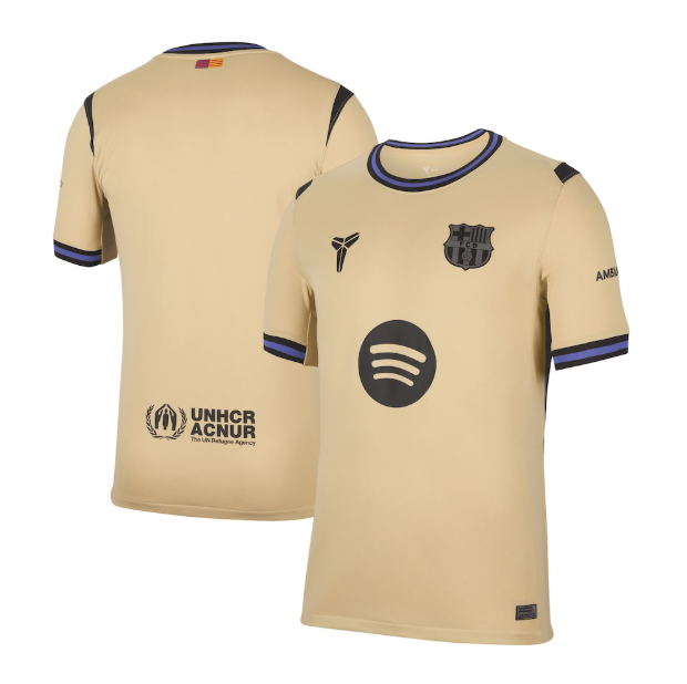 2025-26 Barcelona Away Soccer Jersey Shirt