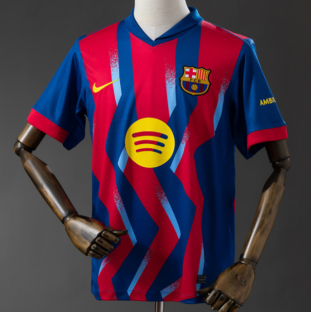 2025-26 Barcelona Fourth Soccer Jersey Shirt
