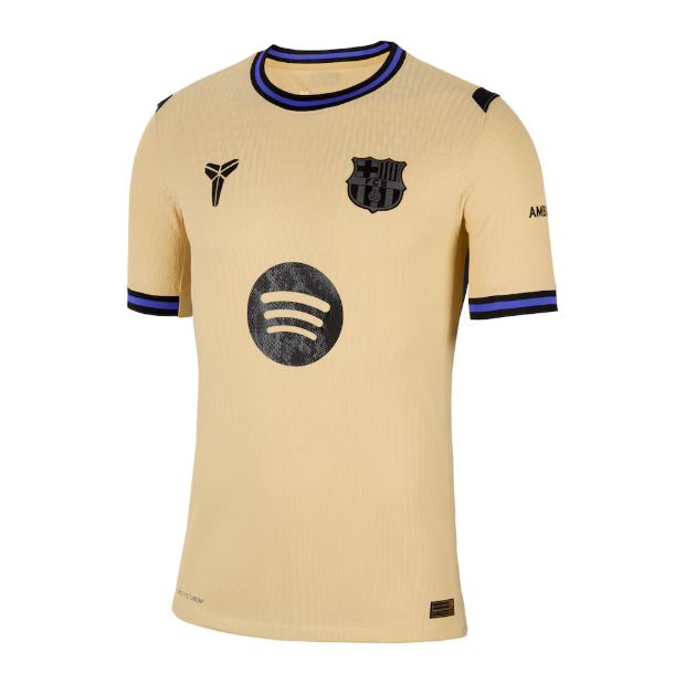 2025-26 Barcelona Away Soccer Jersey Shirt Player Version