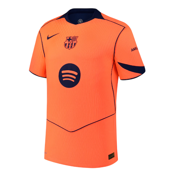 2025-26 Barcelona Third Soccer Jersey Shirt Player Version
