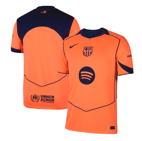 2025-26 Barcelona Third Soccer Jersey Shirt