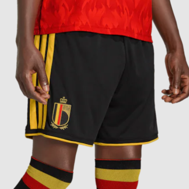 2026 FIFA World Cup Belgium Home Soccer Shorts