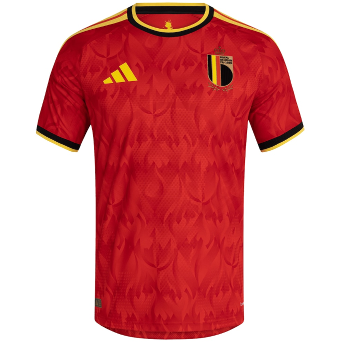 2026 World Cup Belgium Home Soccer Jersey Shirt Authentic Version