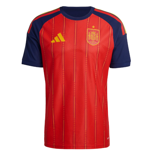 2026 FIFA World Cup Spain Home Soccer Jersey Shirt Authentic Version