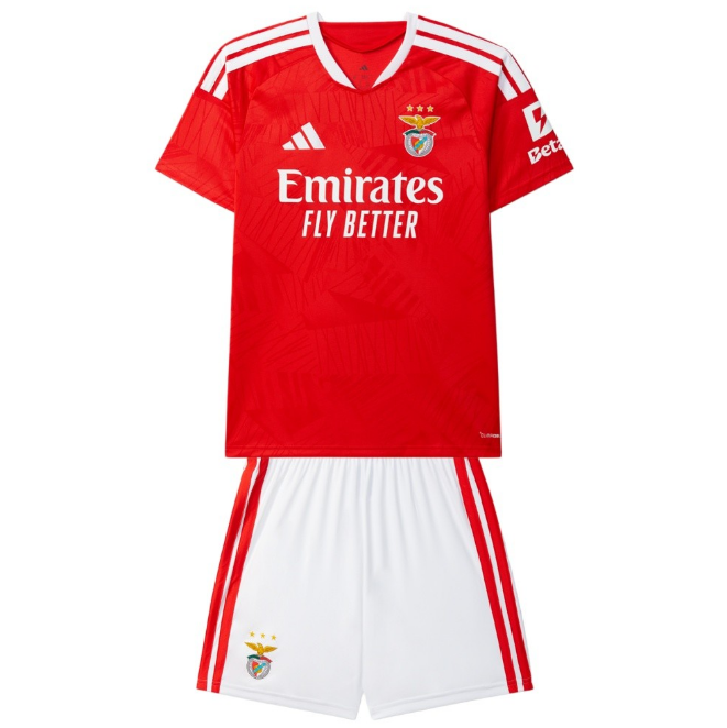 2026-27 Benfica Home Kids Soccer Kits Shirt With Shorts