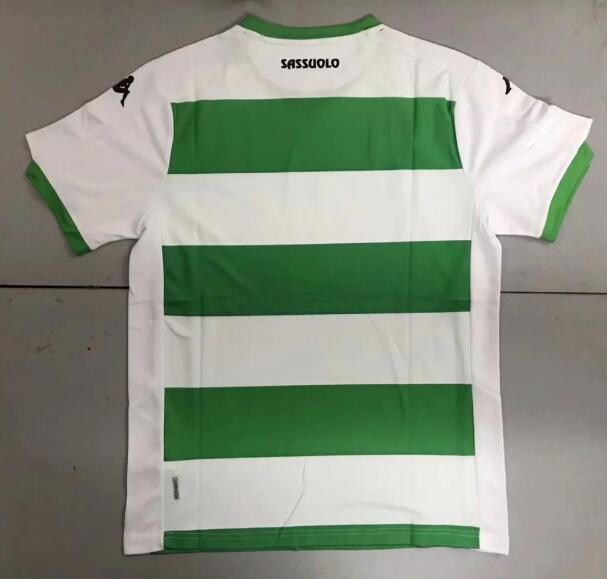 2019-20 Unione Sportiva Sassuolo Calcio Away Soccer Jersey Shirt - Click Image to Close