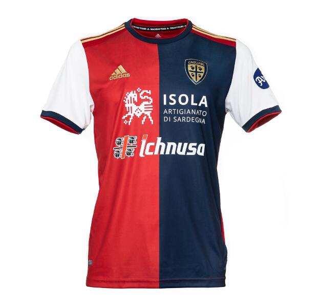 Cheap 2020-21 Cagliari Calcio Home Soccer Jersey Shirt ...