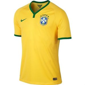 2014 World Cup Brazil Home Yellow Jersey Shirt