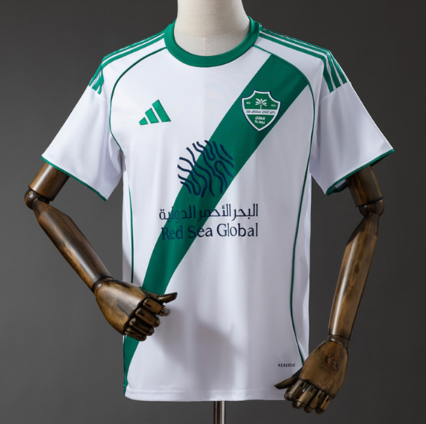 2025-26 Al Ahli Saudi FC Away Soccer Jersey Shirt