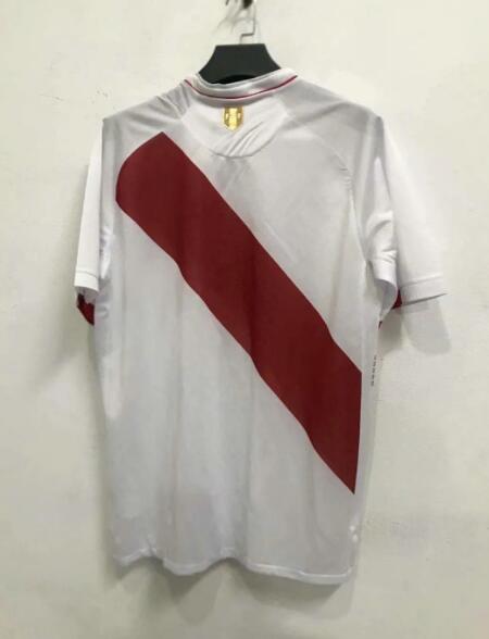 2020-21 Peru Home Soccer Jersey Shirt - Click Image to Close