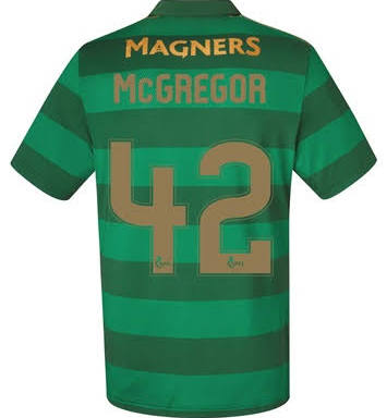 2017-18 Celtic McGregor #42 Away Soccer Shirt