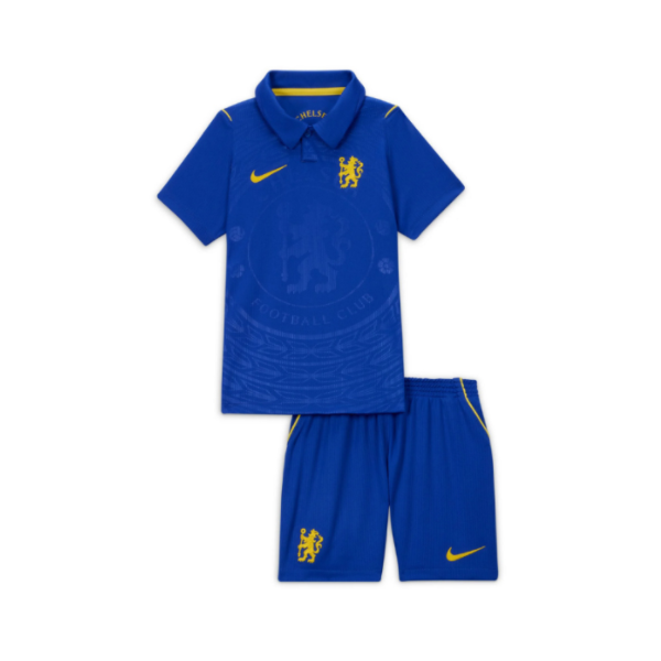 2026-27 Chelsea Home Kids Soccer Kits Shirt with Shorts