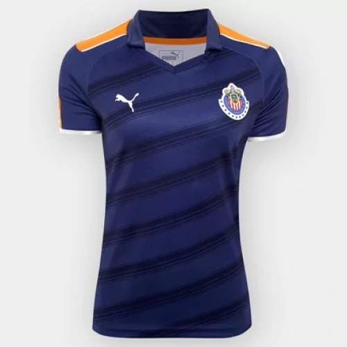 2017-18 Chivas Women's Third Navy Away Soccer Jersey