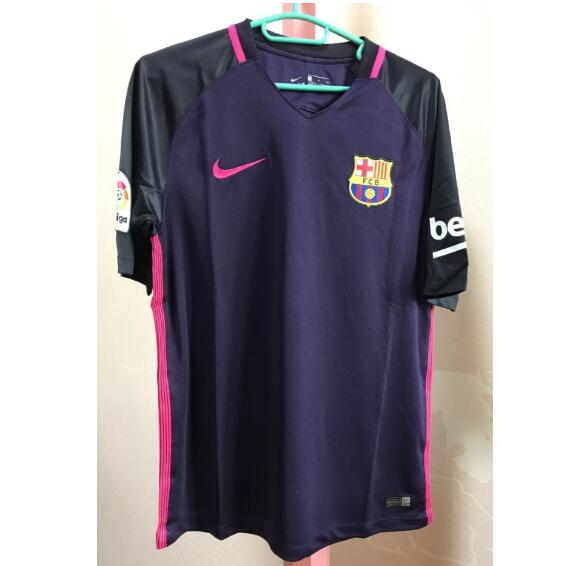 Cheap 2016-17 Barcelona Retro Away Purple Soccer Jersey ...