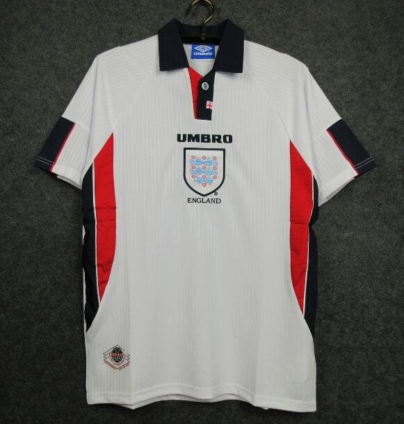 Cheap 1998 England Retro Home Soccer Jersey Shirt ...