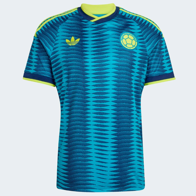 2026 FIFA World Cup Colombia Away Soccer Jersey Shirt