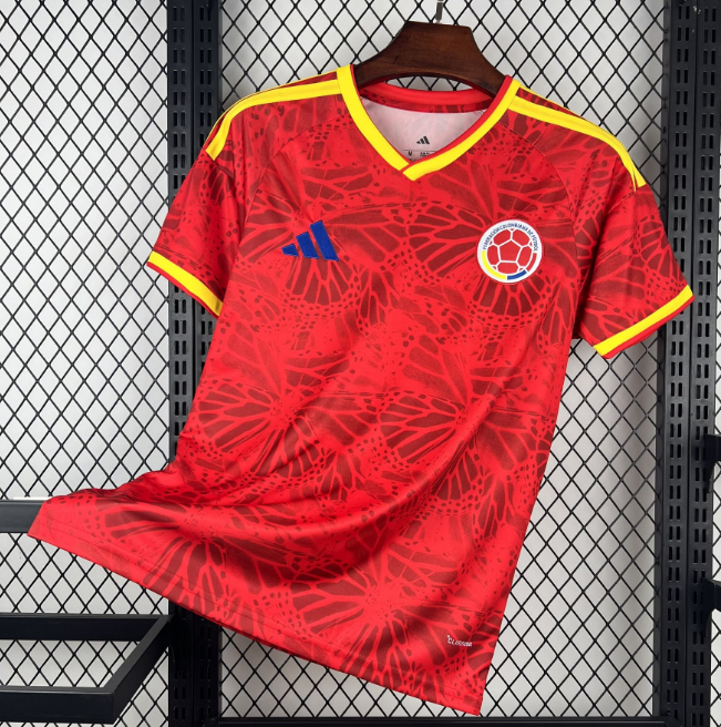 2026 FIFA World Cup Colombia Goalkeeper Red Soccer Jersey Shirt