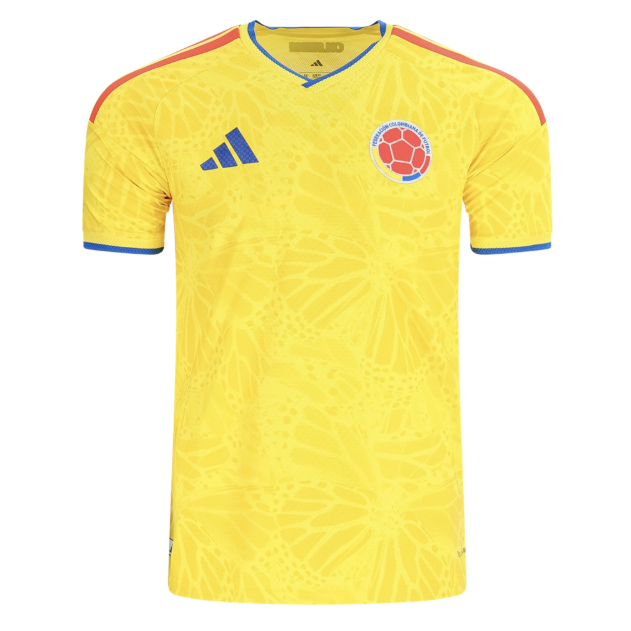 2026 FIFA World Cup Colombia Home Soccer Jersey Shirt Authentic Version