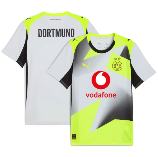 2025/26 Borussia Dortmund Away Soccer Jersey Shirt