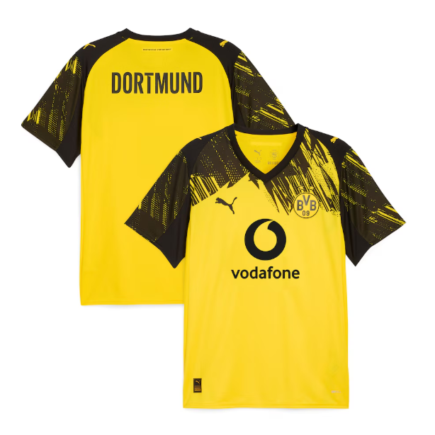 2025/26 Borussia Dortmund Home Soccer Jersey Shirt