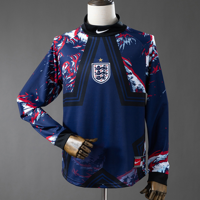 2026 FIFA World Cup England Goalkeeper Long Sleeve Soccer Jersey Shirt