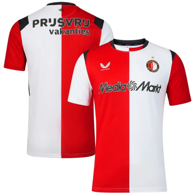 2026-27 Feyenoord Home Soccer Jersey Shirt