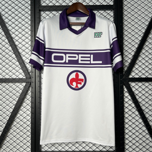 1984-85 Fiorentina Retro Away Soccer Jersey Shirt