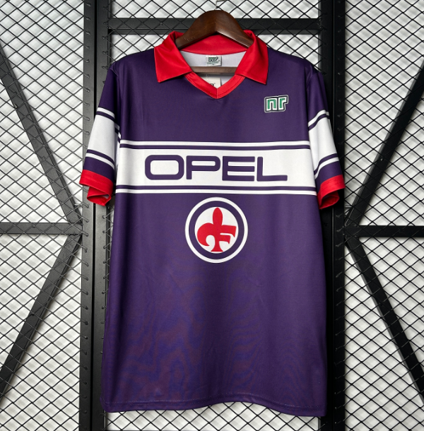 1984-85 Fiorentina Retro Home Soccer Jersey Shirt