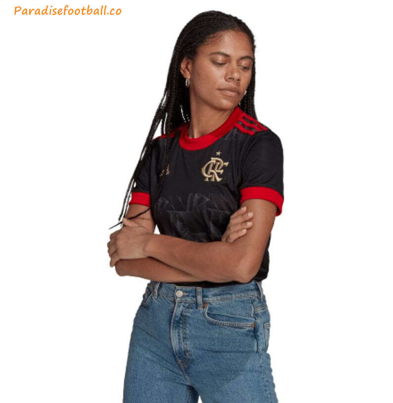 2021-22 FC Flamengo Women Third Away Soccer Jersey Shirt - Click Image to Close