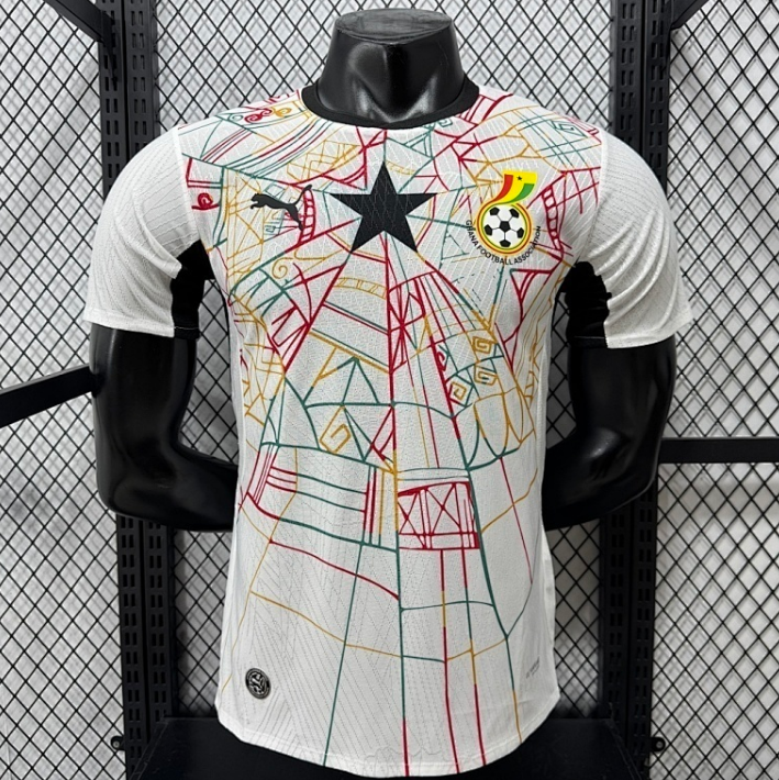 2026 FIFA World Cup Ghana Home Soccer Jersey Shirt Authentic Version
