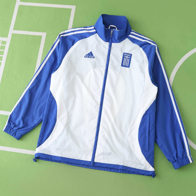 2026-27 Greece Blue White Windbreaker Jacket