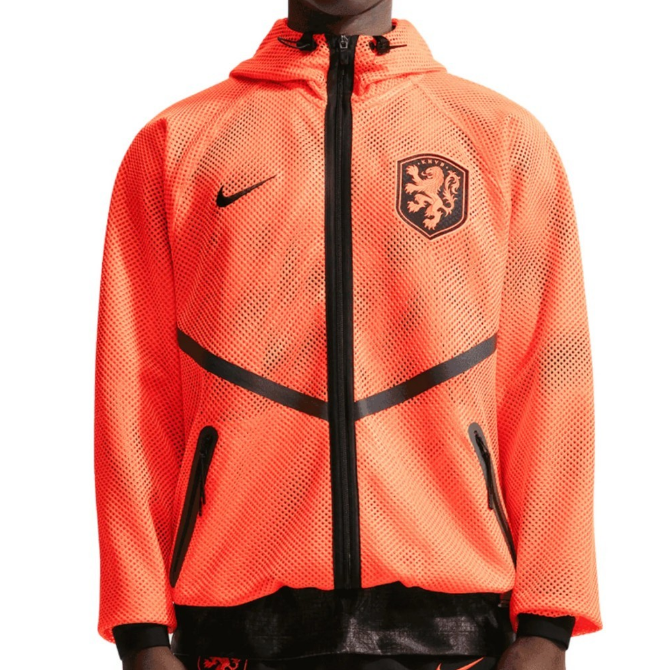 2026 FIFA World Cup Netherlands Orange Anthem Track Jacket