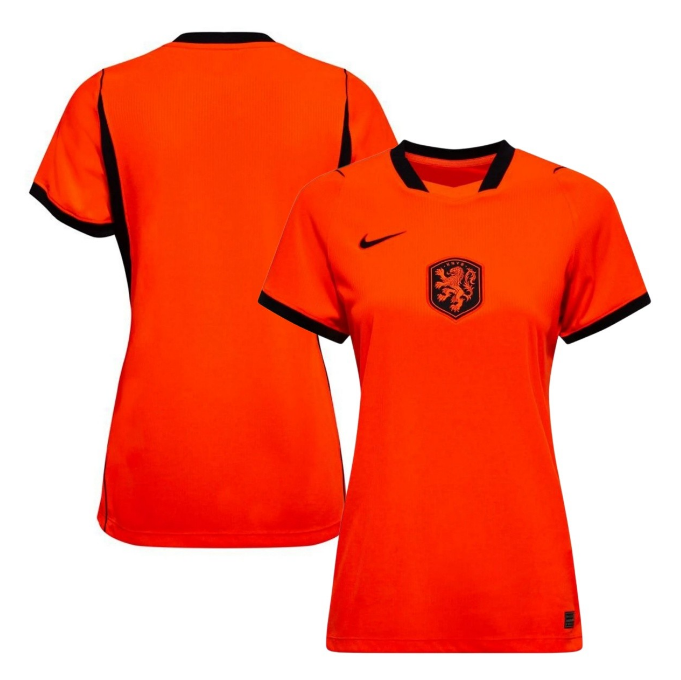 2026 FIFA World Cup Netherlands Home Women Soccer Jersey Shirt