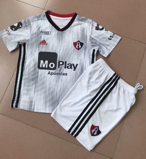 Kids Atlas de Guadalajara 2019-20 Away Soccer Shirt With Shorts