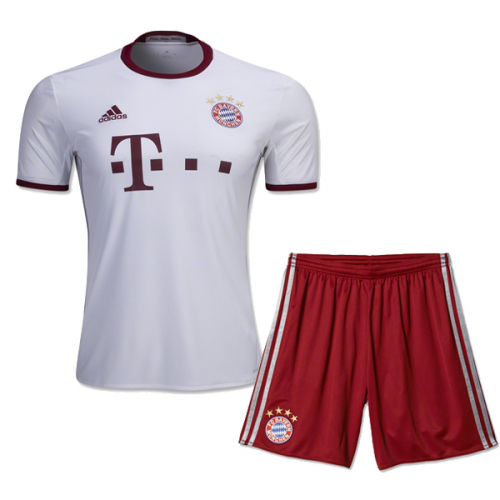 Kids Bayern Munich 2016-17 Third Soccer Shirt With Shorts