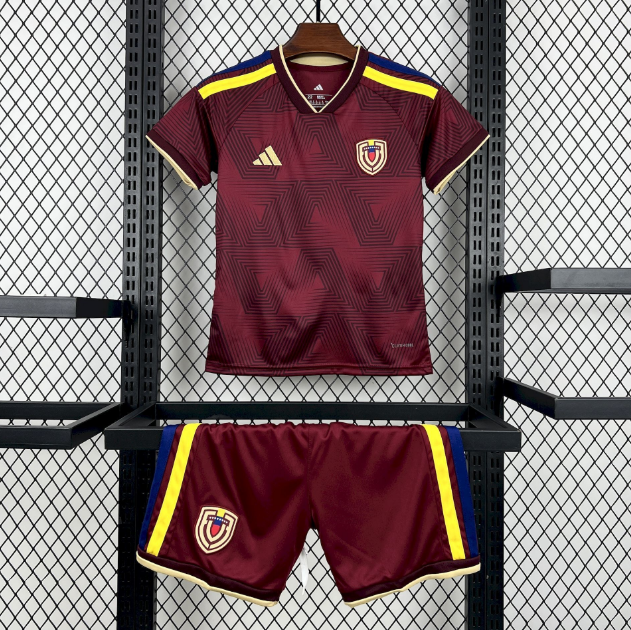 2026 FIFA World Cup Venezuela Home Socccer Kits Shirt with Shorts