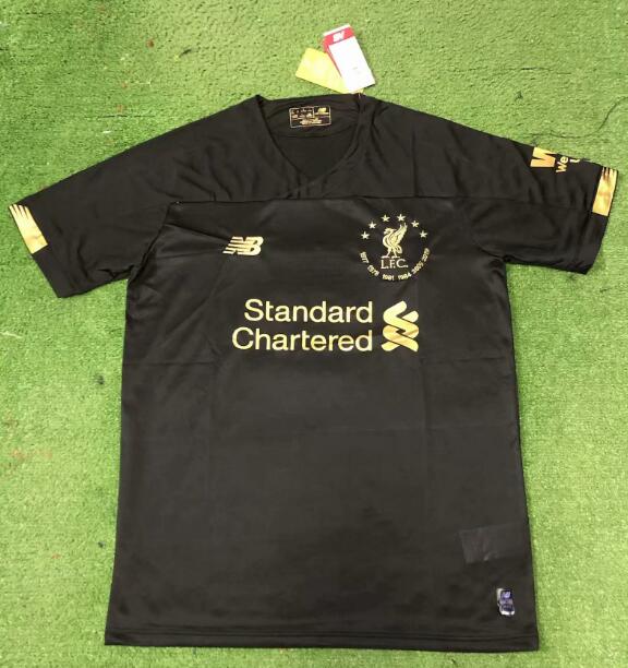 2019-20 Liverpool 6 UCL Cups Goalkeeper Soccer Jersey Shirt