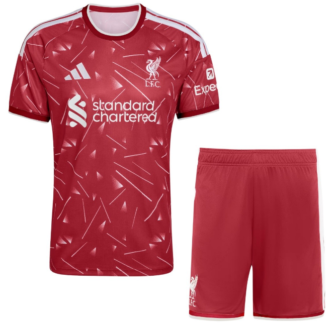 2026-27 Liverpool Home Soccer Uniforms (Shirt+Shorts)