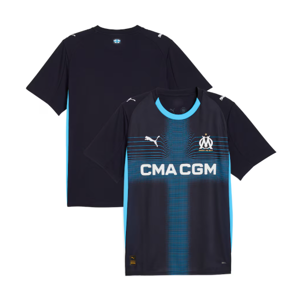 2025-26 Marseille Away Soccer Jersey Shirt