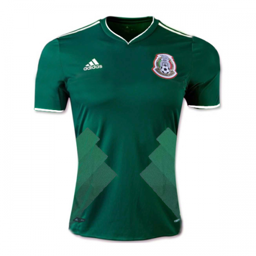 2017 Mexico Home Soccer Jersey