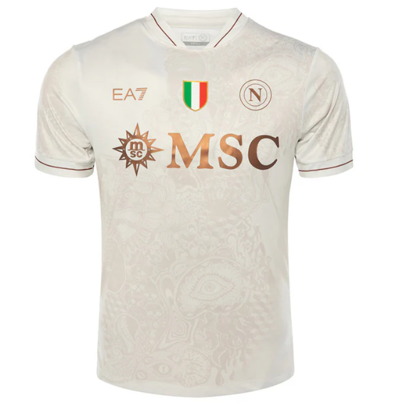 2025-26 Napoli Away Soccer Jersey Shirt