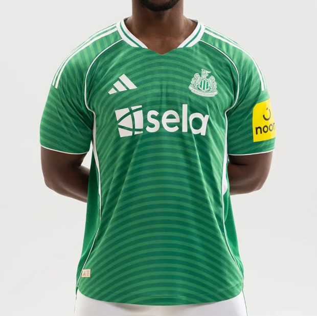 2025-26 Newcastle United Away Soccer Jersey Shirt Player Version
