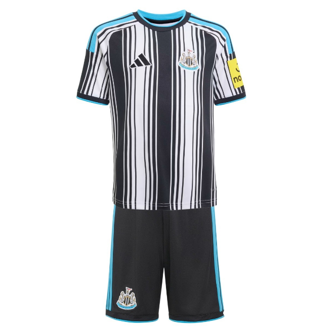 2026-27 Newcastle United Home Kids Soccer Kits Shirt With Shorts