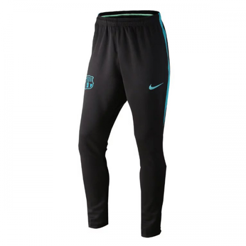 2016-17 Barcelona Black Training Pants Trousers