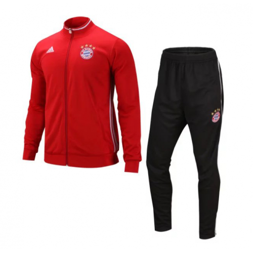 2016-17 Bayern Munich Red Training Kits(Jacket+Pants)